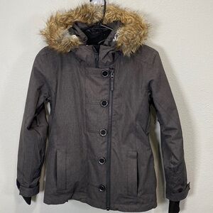PWDR Room snowboarding jacket gray